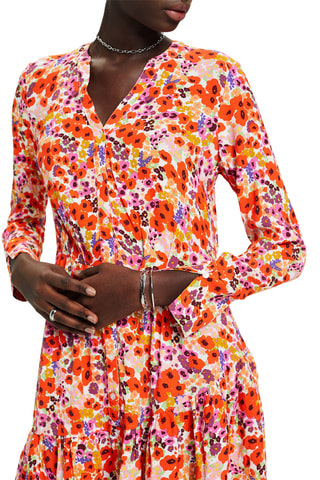 Vestido midi - Rosa