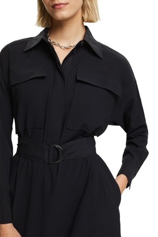 Vestido midi - Preto