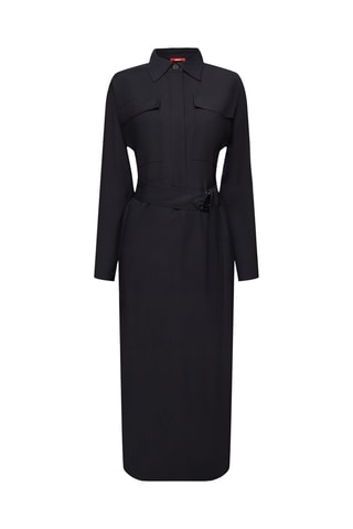 Vestido midi - Preto