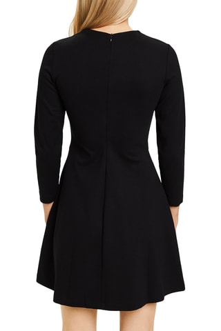 Vestido estilo patinadora - Preto