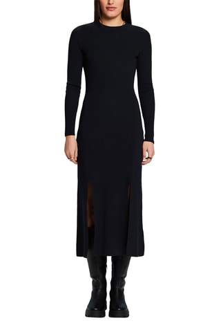 Vestido midi - Preto