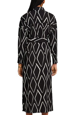 Vestido midi - Preto