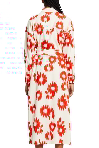 Vestido midi - Cru