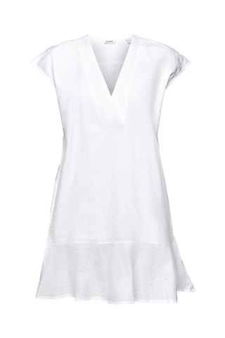 Vestido trapézio - Branco