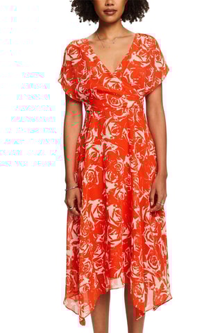 Vestido midi - Laranja