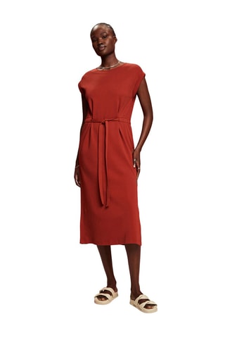 Vestido midi - Laranja