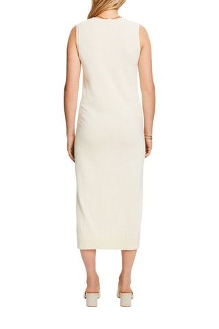 Vestido justo - Bege