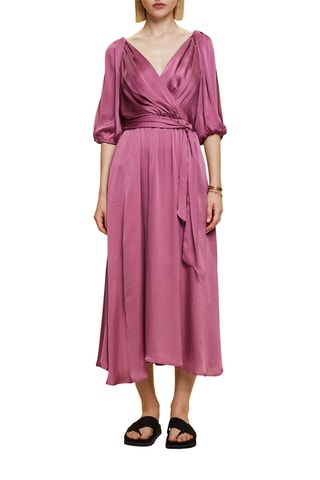 Vestido midi - Violeta