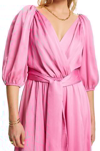Vestido traçado - Rosa