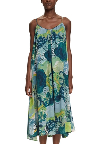 Vestido trapézio - Verde