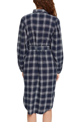 Vestido-camisa - Azul-marinho