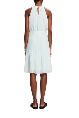 Vestido direito - Verde-água