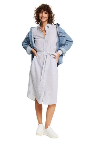 Vestido-camisa - Branco