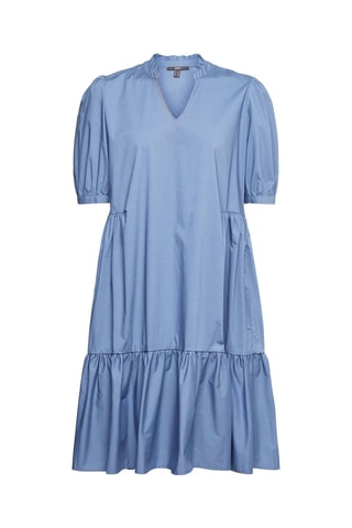 Vestido cintura baixa Azul-celeste
