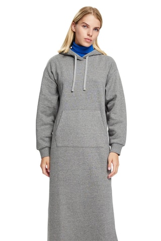 Vestido-sweat - Cinzento mesclado