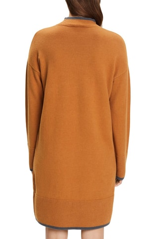 Vestido-camisola - Camel