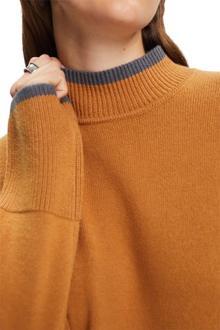 Vestido-camisola - Camel