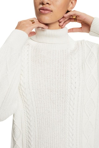 Vestido-camisola - Cru
