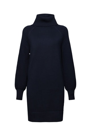 Vestido-camisola - Azul-marinho