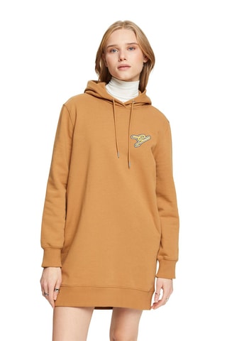 Vestido-sweat - Camel