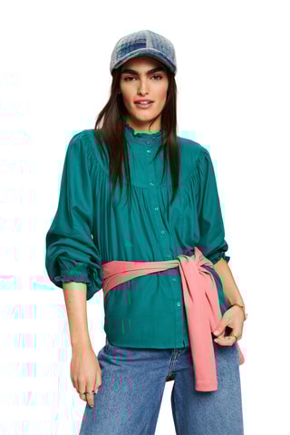 Camisa - Verde-esmeralda