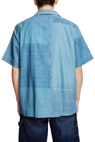 Sobrecamisa de ganga - Azul