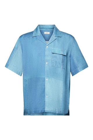 Sobrecamisa de ganga - Azul