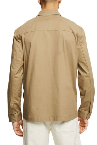 Sobrecamisa em algodão biológico - Bege