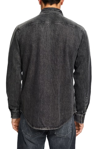 Camisa de ganga - Preto