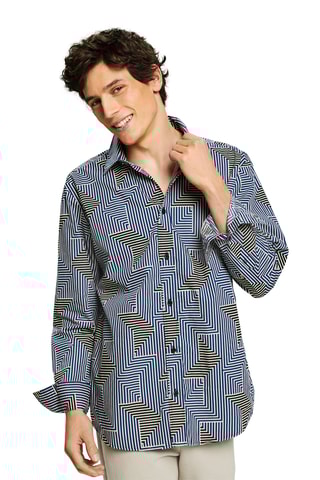 Camisa - Azul-marinho