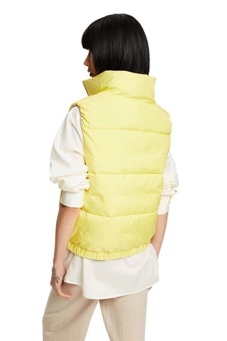 Colete acolchoado - Amarelo