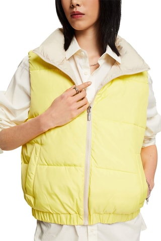 Colete acolchoado - Amarelo