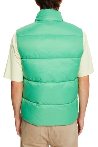 Colete acolchoado - Verde-claro