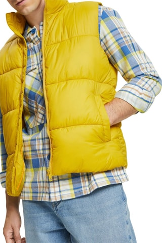 Colete acolchoado - Amarelo