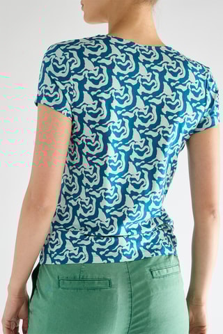 T-shirt - Azul-petróleo