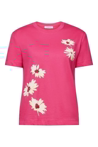 T-shirt - Amarelo e fúcsia