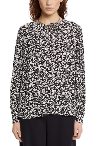 Blusa Cinzento-claro e preto
