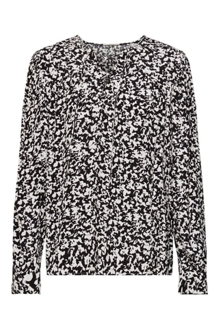 Blusa Cinzento-claro e preto