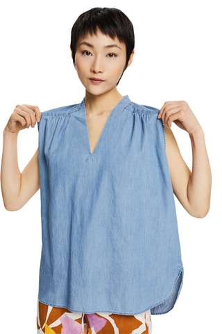 Blusa de ganga - Azul