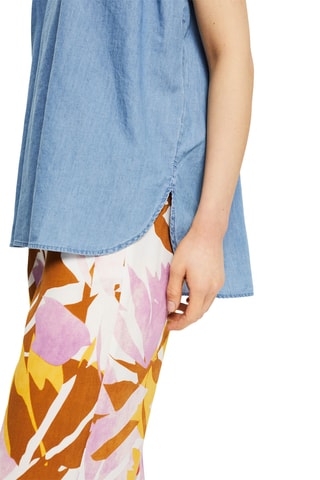 Blusa de ganga - Azul