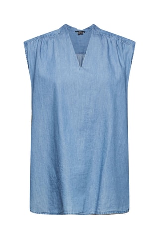Blusa de ganga - Azul