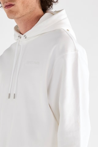 Sweat com capuz - Branco
