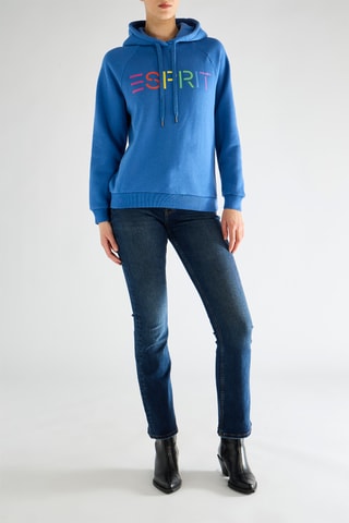 Sweat com capuz - Azul-cobalto