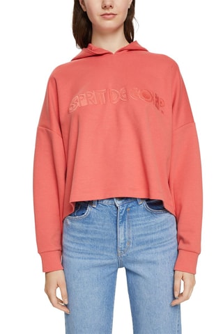 Sweat com capuz - Vermelho