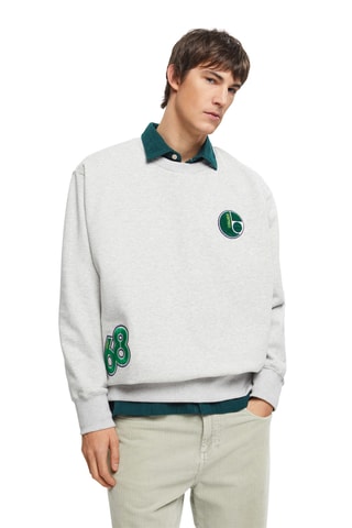Sweat - Cinzento-claro mesclado