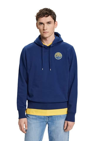 Sweat com capuz - Azul-marinho