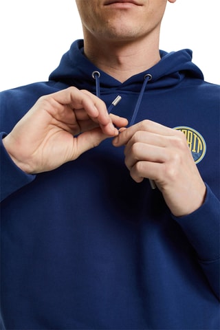 Sweat com capuz - Azul-marinho