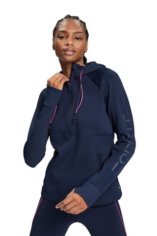 Sweat com capuz - Azul-marinho