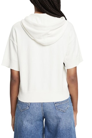 Sweat com capuz - Branco
