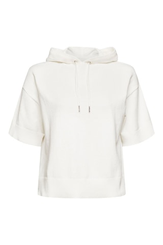 Sweat com capuz - Branco
